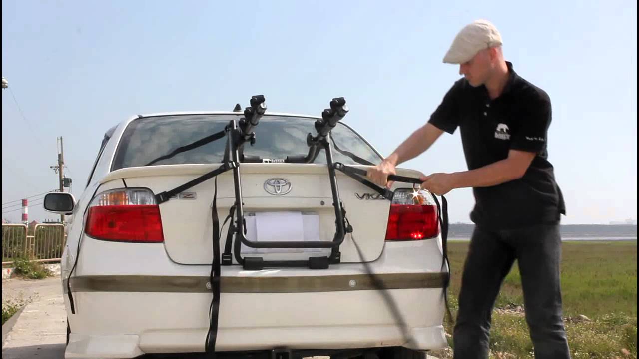 bike rack sedan car