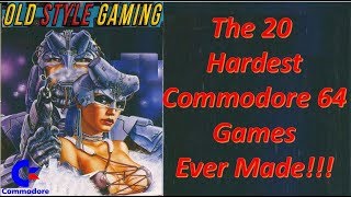 The Hardest Commodore 64 Games Ever Made!!!