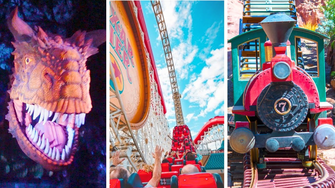 Random Ride From Disneyland Thrill Ride Compilation - Disneyland & Disney World POVs 2025 | 4K ...