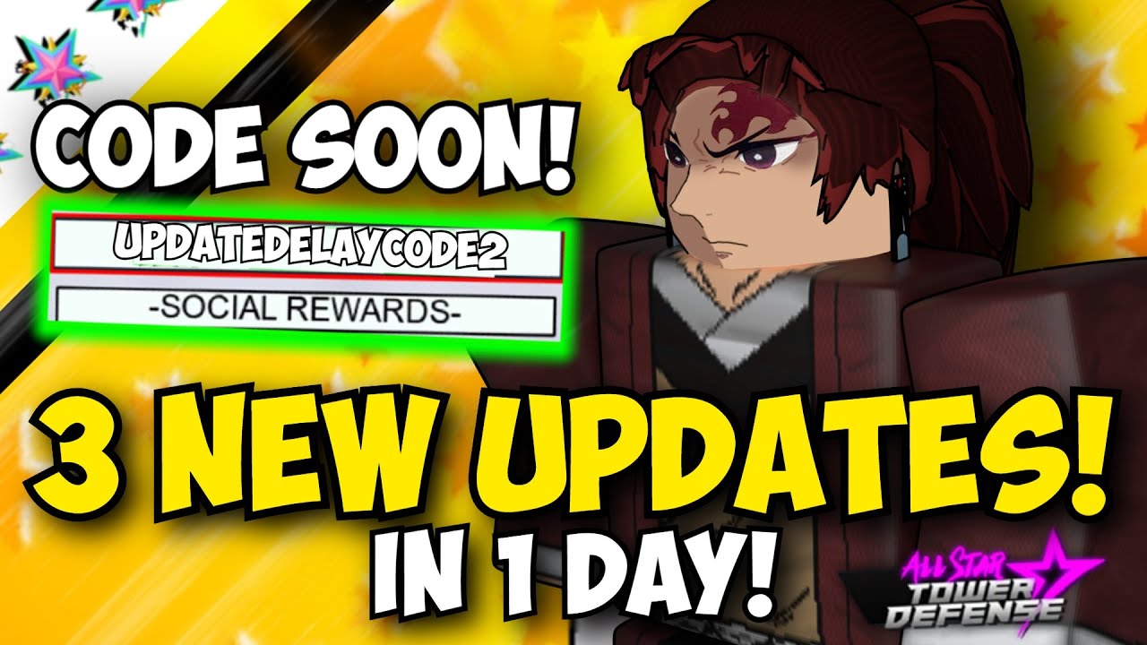 [OP CODE SOON] 3 NEW UPDATES in ONE DAY! | ASTD, AWTD & Ultimate Tower Defense!