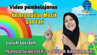 Video Pembelajaran Keterampilan Musik dan Tari Anak Usia Dini - POKJAR BANGKALAN