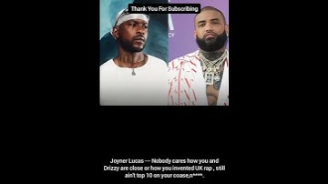 Thumbnail of Joyner Lucas drops Skepta diss track "Nobody Cares"! #rap #traphiphop #hiphop #hiphopartist