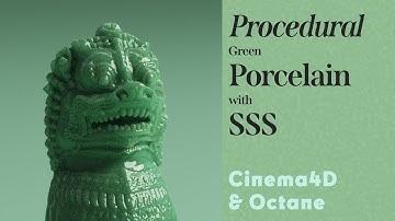 Cinema 4D QuickTip - Procedural Porcelain (Octane)