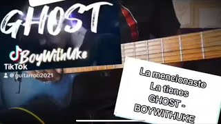 Guitar Tutorial | Ghost - BOYWITHUKE | Chords