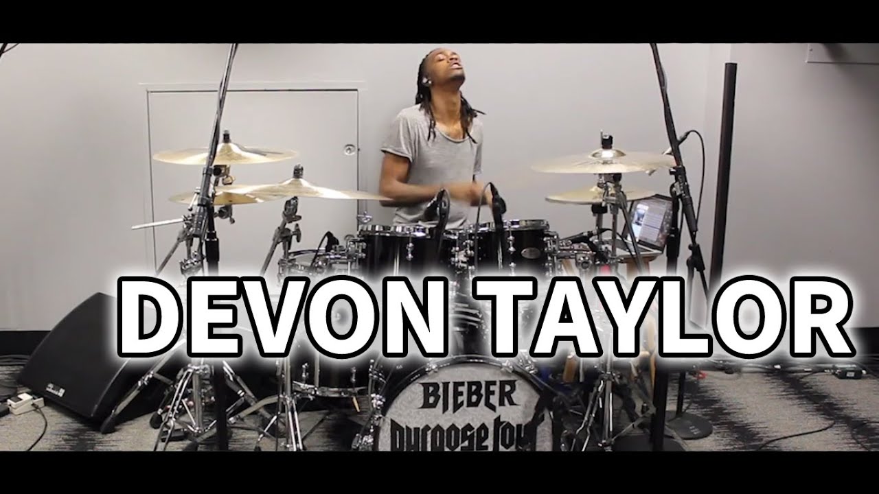 Devon 'Stixx' Taylor (Justin Bieber) - "What's In Your Heart"  drum performance