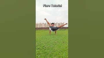Flare Tutorial || how to learn flare 😍 || easy steps 😱 #flare #gymnast #shorts