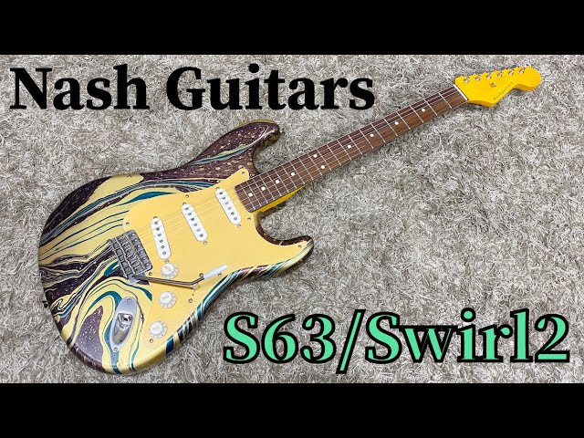 SOUND SAMPLE】Nash Guitars - S63 / Swirl 2 - YouTube