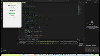 Python Programming Project: Simple BMI Calculator | Oasis Infobyte screenshot 4