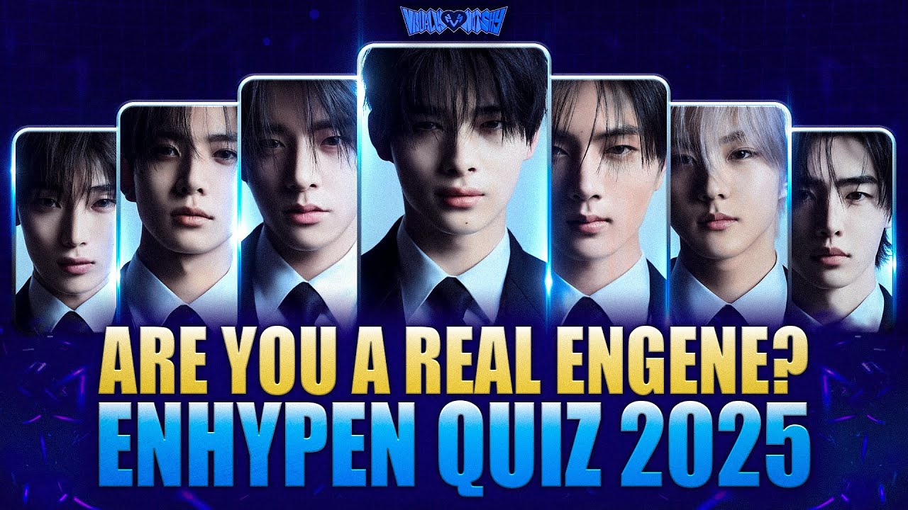 ВИКТОРИНА ENHYPEN, которую смогут пройти только НАСТОЯЩИЕ ГЕНЫ в 2025 году