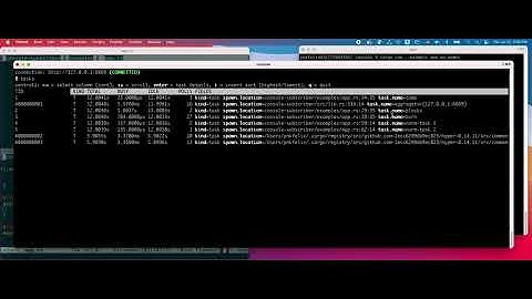 tokio-console demo 2021 07 22