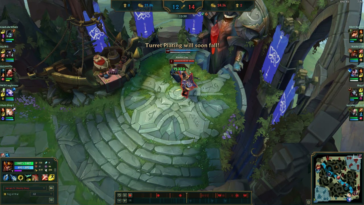 Epic Jarvan IV Jungling 102821 (complete League of Legends game)