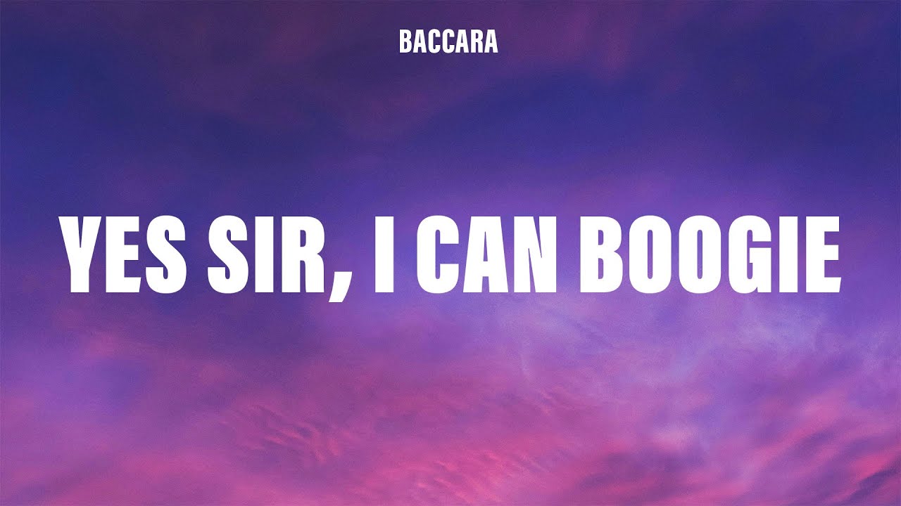 Baccara - Yes Sir, I Can Boogie (Lyrics)