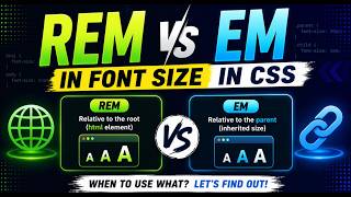 rem vs em in CSS Finally Explained 🚀 | A Student Asked This in Class