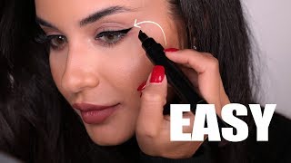 Winged Eyeliner Stamp Review With Maya | هل يستحق الآيلاينر مع الطبعة الضجّة التي يحصل عليها؟