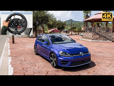 Volkswagen Golf R  | Forza Horizon 5 | Logitech G29 Steering wheel Gameplay