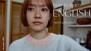 【留学無し】英語を話せるようになる習慣✏【English Video】