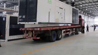 BF-M2500S Baifa Mtu series 2500kva silent/soundproof containerized generator