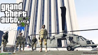 GTA 5 LSPDFR EPiSODE 128 - LET'S BE COPS - ARMY PATROL (GTA 5 PC POLICE MODS) GOD MODE  BODYGUARDS