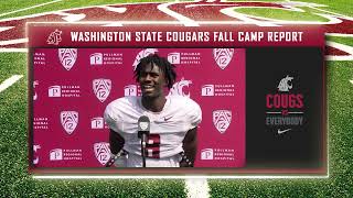 WSU Football: Chau Smith-Wade after Fall Camp 8/8/23