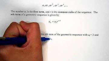 11.3 - Geometric Sequences, Part 1