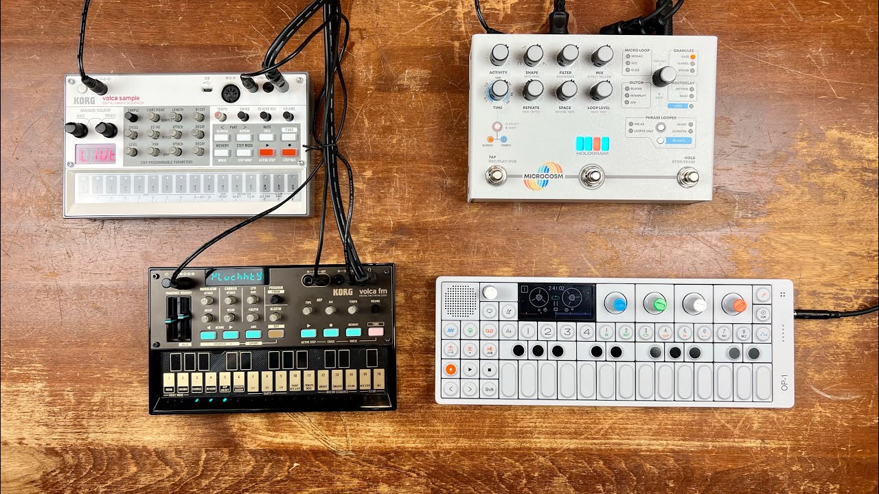 Volca FM2, OP1, Microcosm, Sample2 RADIO GALAXY YouTube