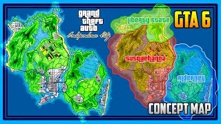 Gta 6 Concept Map Independence City Philadelphia In Gta