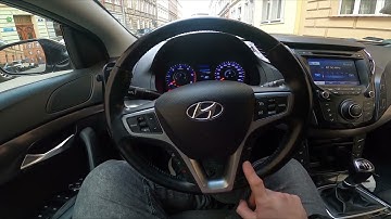 How to Reset Trip A and B Data in Hyundai i40 ( 2011 – 2019 )  - Clear Driving Info