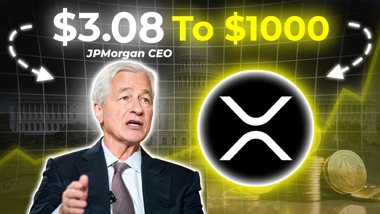 WOW! IF YOU HOLD ANY XRP WATCH THIS RIGHT NOW! JP MORGAN CHASE CEO GAVE US  THE BUY SIGNAL!