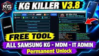 ✅ ALL Samsung FRP Unlock Tool FREE 🔥 || Samsung FRP - MDM - KG - IT Lock Bypass || KG KILLER TOOL ✅