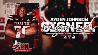 Texas Tech Football NSD26: Ayden Johnson | Dec. 3, 2025