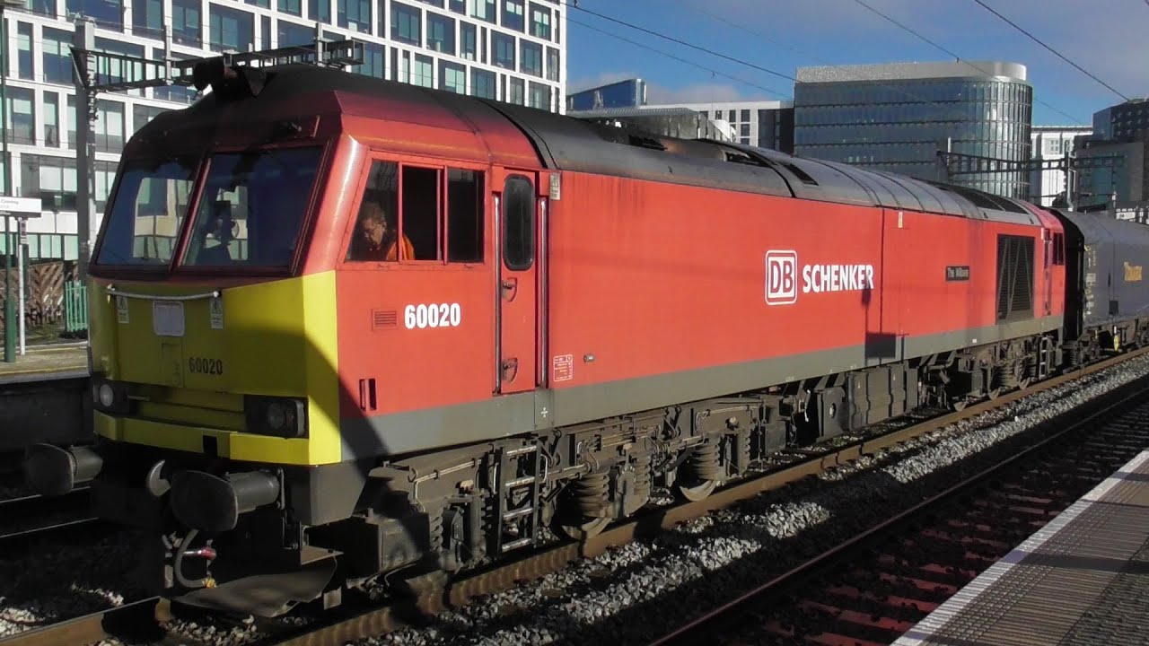 Freight trains rail tour & ecs moves at Cardiff Newport & Severn tunnel