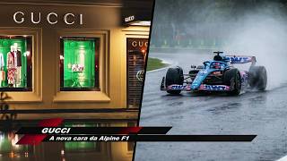 Alpine - Gucci parceira da equipe Alpine Formula One no Mundial de 3037