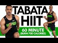 60 MIN KILLER HIIT Tabata Hybrid Workout with Weights (BURN 700 CALORIES) | Full Body | NO REPEAT