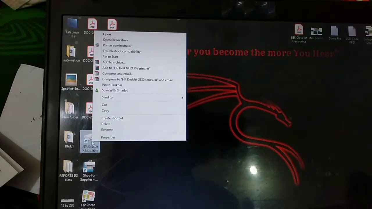Scanning Setup Of HP DeskJet 2132 In All In One Version YouTube
