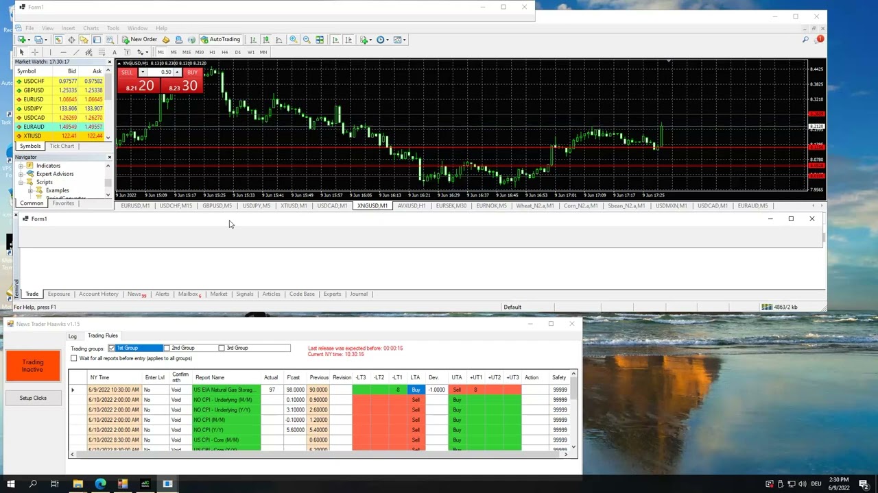 DOE Natural Gas Storage Report 9 June 2022 - Haawks G4A News Trading Data Feed