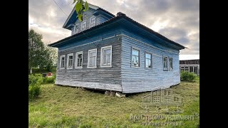 ПОДЪЕМ ДОМА В ДЕРЕВНЕ. ЗАМЕНА ФУНДАМЕНТА. АРХАНГЕЛЬСКАЯ ОБЛАСТЬ