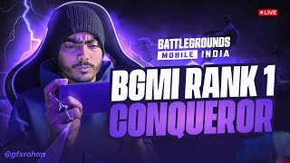 🔥50 SOLO KILLS IN CONQUEROR💖BGMI Live✨CYANIDE GAMING