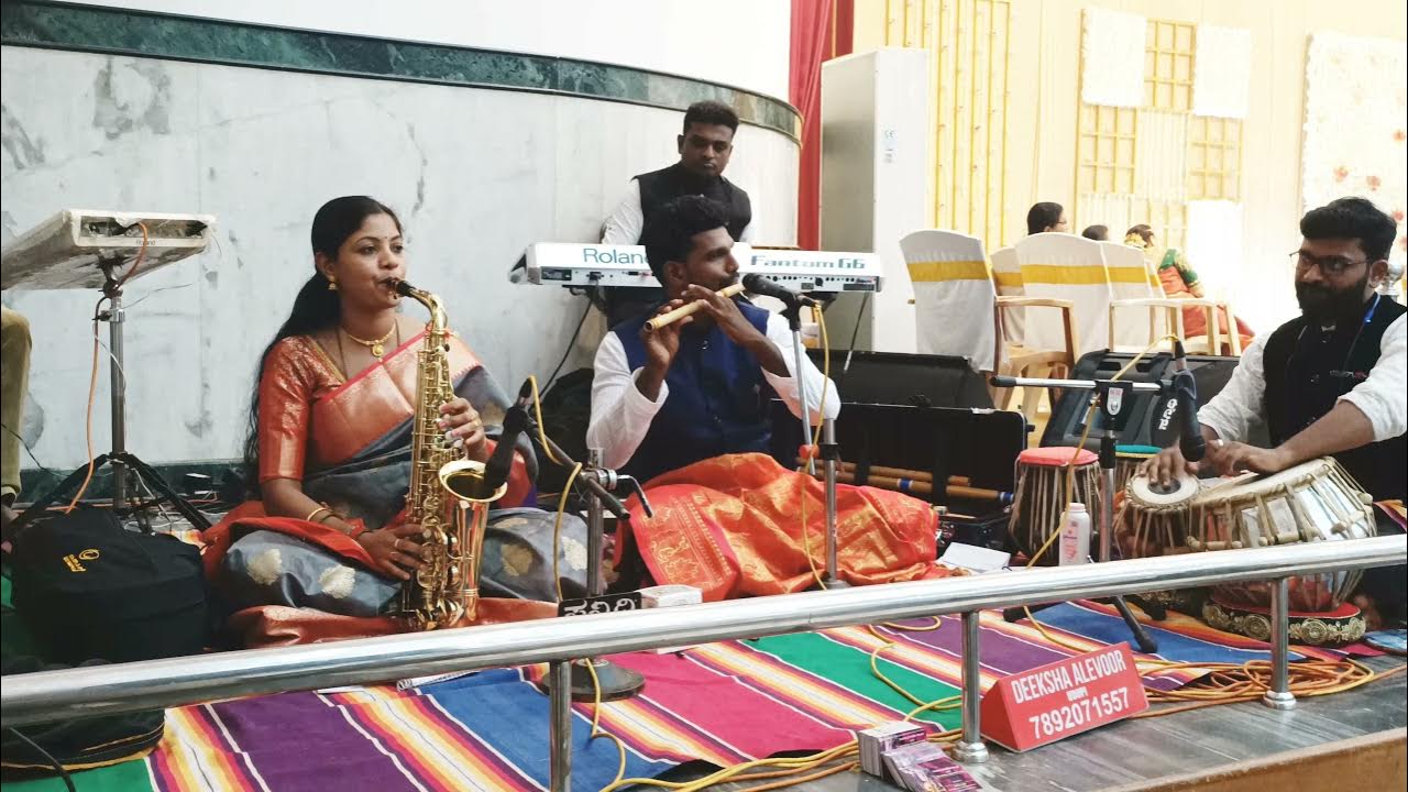 Mannil intha kaadhalandri Tamil song saxophone by Deeksha Devadiga