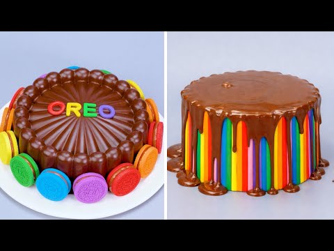 10+ Fantasic Rainbow Cake Decorating Ideas Cake Yummy