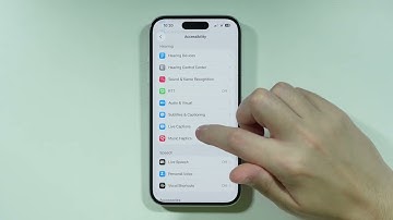 iPhone 17: Live ondertiteling in- en uitschakelen