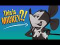 وراء أغرب تصميم لميكي ماوس من ديزني