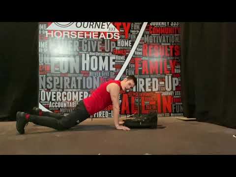 Bag / Surge / Sandbag / RAM: High Plank Pull an Push