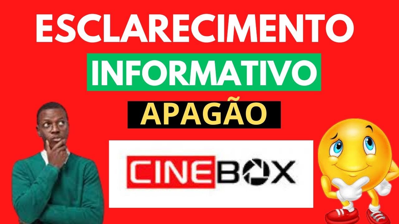 ESCLERECIMENTO INFORMATIVO SOBREAPAGÃOCINEBOX FANTASIA EM 18-03-2023