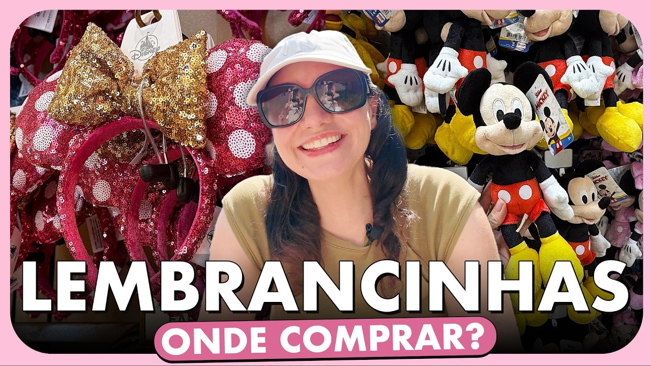 LEMBRANCINHAS DA DISNEY: ONDE É MAIS BARATO COMPRAR?
