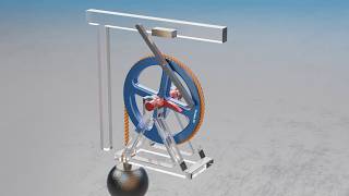 #086 Cam &amp; Catch Reciprocating Pump Drive – 507 Mechanical Movements 3D Animation