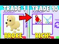 10 *BROKE to RICH* Trades in Adopt Me!