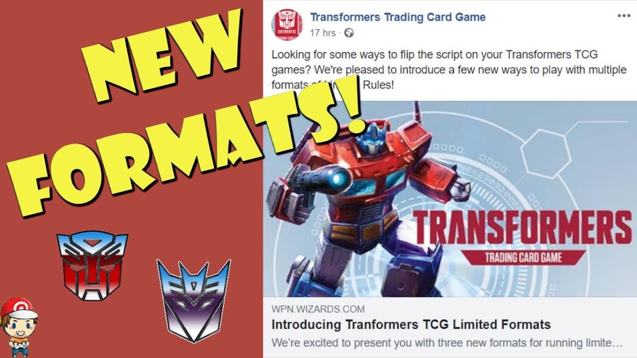 New Transformers TCG Limited Formats Revealed!
