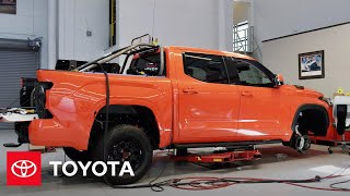 "TRD Desert Chase Tundra": SEMA Tundra Chase Truck Ep 2 | Toyota