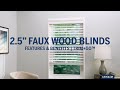 LEVOLOR Trim+Go™ 2.5 in. Faux Wood Blinds - Features & Benefits