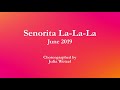 Senorita La-La-La - Line Dance (Dance & Teach in English & 中文) Mp3 Song